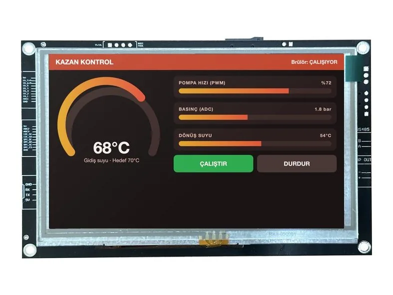 AirHMI 4.3" Rezistif Advanced – görsel 5