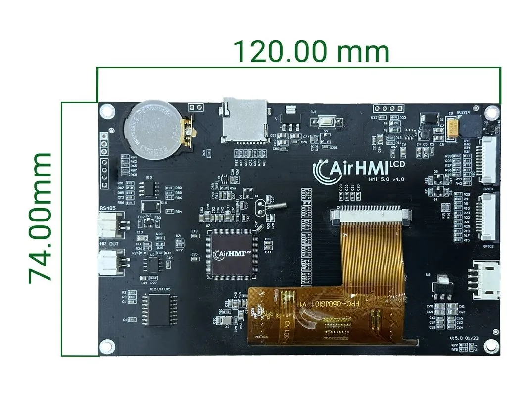 AirHMI 4,3" Resistiv Industry – Bild 4