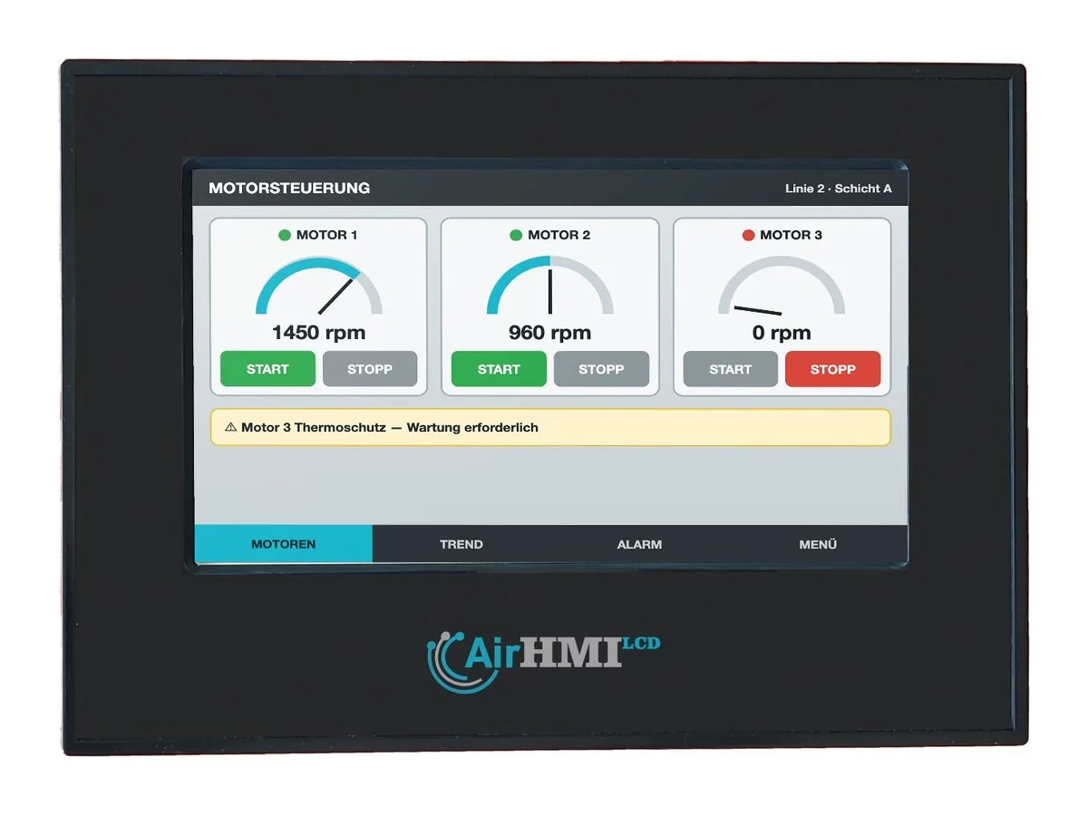AirHMI Panel-PC 7" Resistiv – Bild 2